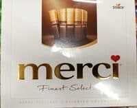 BOMBONJERA MERCI DARK 250GR STORCK GERMANY