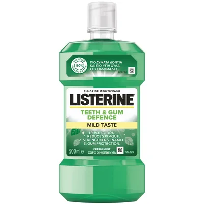 Sredstvo Za Usta Listerine Natural Gum 500 ml