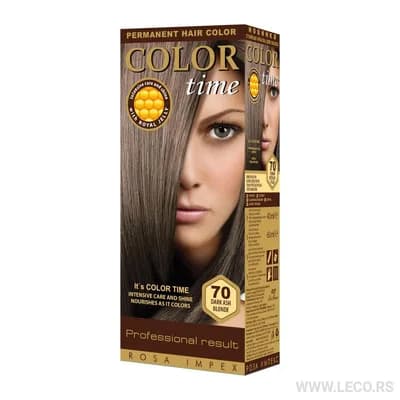 Farba Za Kosu Color Time 70 Tam.Pepeljasta