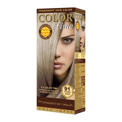 Farba Za Kosu Color Time 91 Platinasto Plava