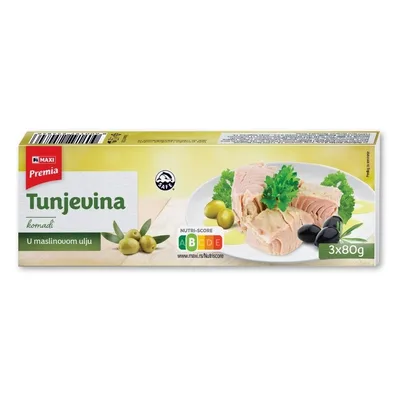 Tuna Komadi Bluemar Maslinovo Ulje 240 g