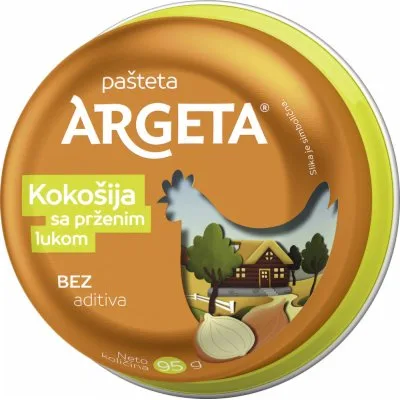 Argeta Past. Kokosja Sa Prženim Lukom Droga 95 g