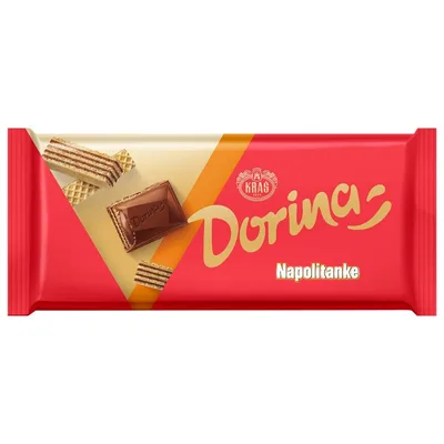 Cokolada Dorina Napolitanka D Way Nelt 100 g