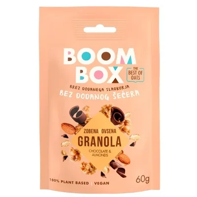 Boom Box Ovsena Granola Čokolada I Badem 60 g