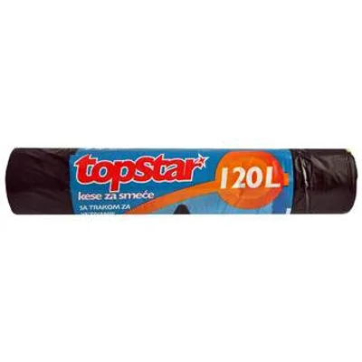 Dzak Za Smece Top Star Sa Trakom 70x100 Hdpe 120 L