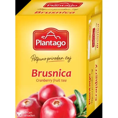 Caj Brusnica Plantago 40 g