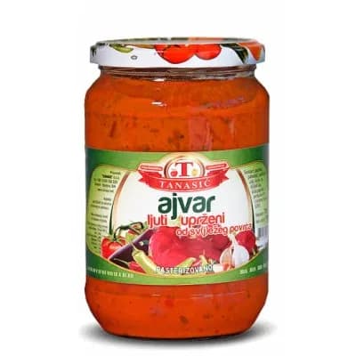 Ajvar Uprzeni Ljuti Tanasic 720 ml