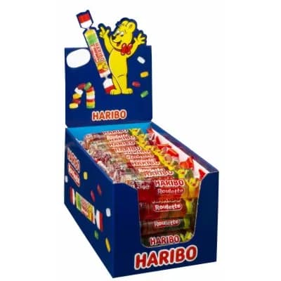 Bombone Haribo Tutti Frutti Rollen 25 g
