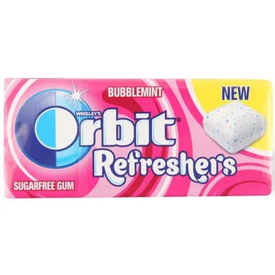 Zvaka Orbit Refreshers Bubble Mint 16 g