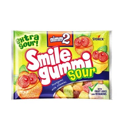 Bombone Gumene Smile Sauer 100 g