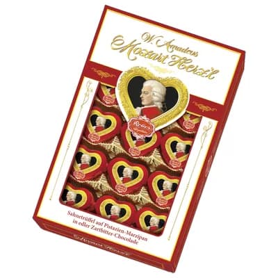 Bombonjera Mozart Srce15kom 150 g