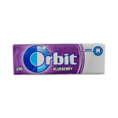 Žvake "orbit" Blueberry 20(30x10) )"wrigley"