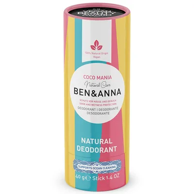 Dezodorans Natural Ben & Anna - Coco Mania 40 g