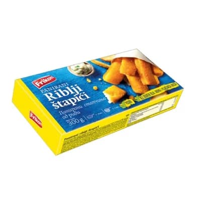 Panirani Riblji Stapici Retail 500 g