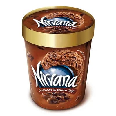 Sladol.Nirvana Ic Loaded Choc&chip 365 g