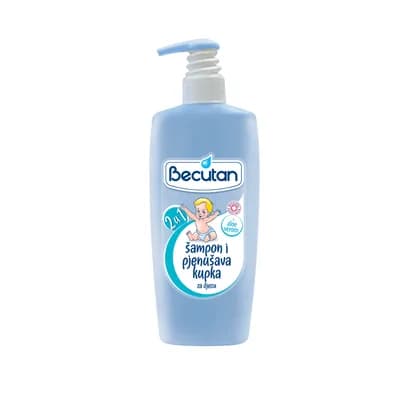 Becutan Šampon I Kupka 2u1 Za Decu 400 ml