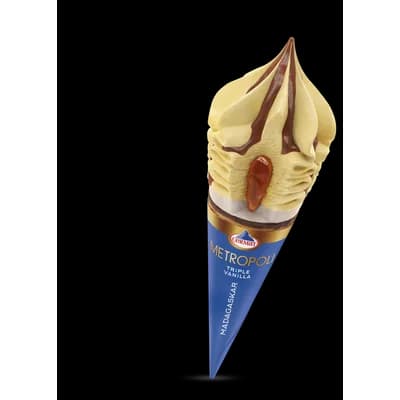Sladoled Cermat Metropoli Cono Vanila Madagaskar 180 ml