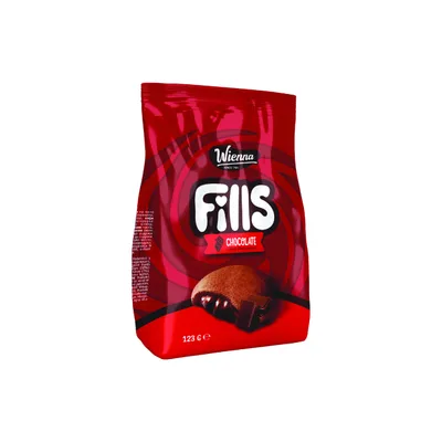 Keks Wienna Fills Cokolada Kesa 123 g