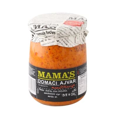 Ajvar Domaci Zelene Paprike Blagi Mama S 550 g