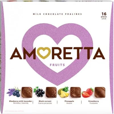 Mieszko Amoreta Desserts Chocolates Fruits 109 g