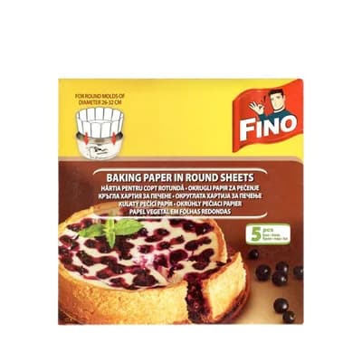 Fino Okrugli Papir Za Pecenje 5 kom