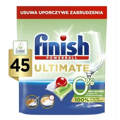 Tablete Finish Ultimate 0% R&b 45 kom