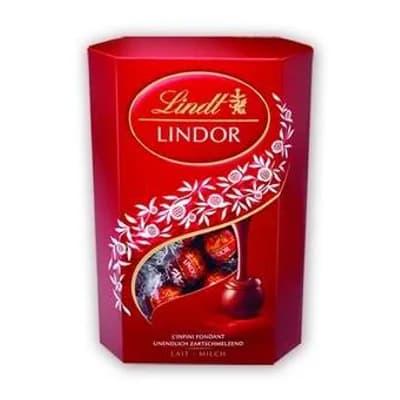 Lindt Bombonjera Lindor Milch Cornet 200 g