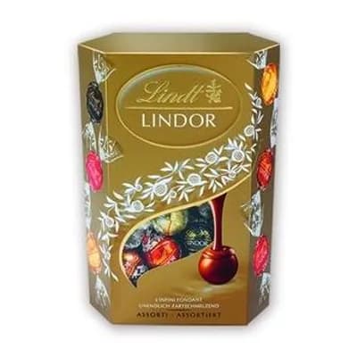 Lindt Bombonjera Lindor Assorti Cornet Gold 200 g