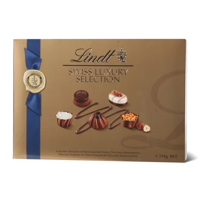 Lindt Bombonjera Swiss Lux Selec Inkofood 230 g