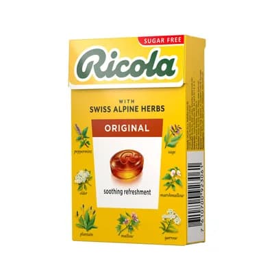 Lindt Bombon Bez Secera Ricola Zova 40 g