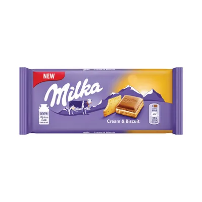 Milka Cok. Cream&biscuit Mondelez 100 g
