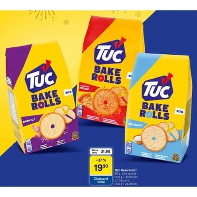Bake Rolls Krekeri Tuc Sir I Beli Luk Chipita 80 g