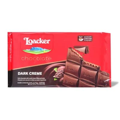 Cokolada Crna Krem Loacker 87 g
