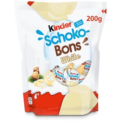 Kinder Cokolada Schokobons White Delta Dmd