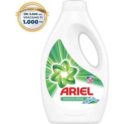 Ariel Deterdzent Liquid Ms 20 Pranja Nelt 1,1 L