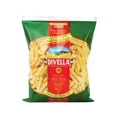 Testo Penne Ziti Al Bronzo Divella 500 g