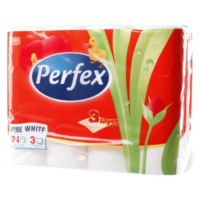 Perla Toalet Papir Color Troslojni