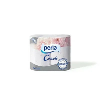 Perla Toalet Papir Coccole 4sl 200str