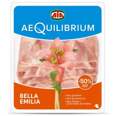 Mortadela Pileca Aequilirium Bella Emilia 120 g