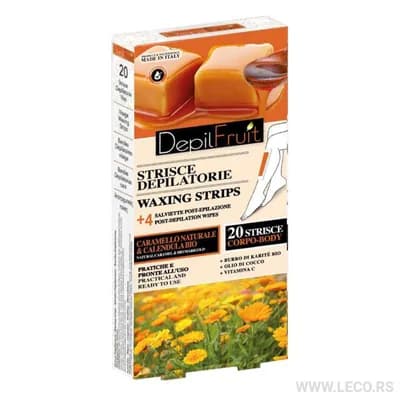 Trake Za Depilaciju Tela Depil Fruit Caramel