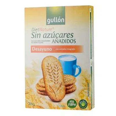 Integr.Keks Desayuno Bez Sec.Gullon 216 g