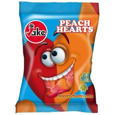 Bombone Gumene Peach Hearts Jake 100 g