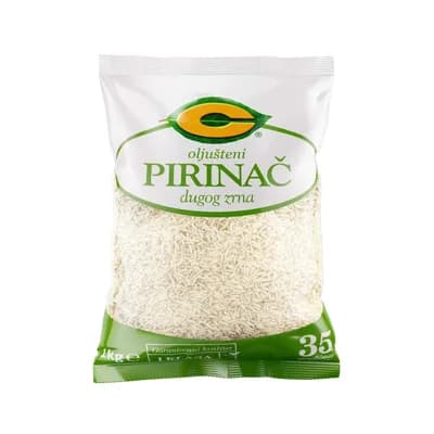C Oljusteni Pirinac Dugog Zrna 1 kg