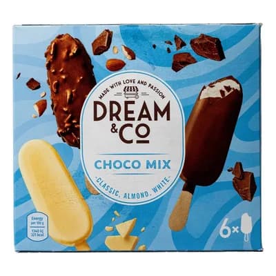Dream & Co Sladoled Magnum Mix Multipak 720 ml