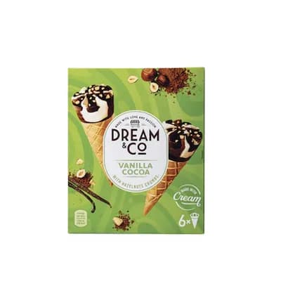 Dream & Co Slad.Kakao/Van.Kornet Multipak 720 ml