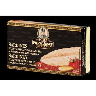 Fileti Sardine U Paradajz Sosu Sa Povrćem Franz Josef 90 g