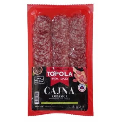 Kobasica Cajna Slajs Topola 80 g