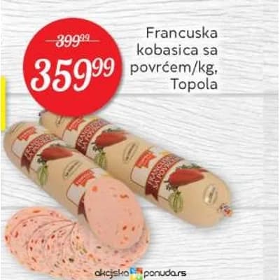 Francuska Sa Povrćem Cc Im Topola 1 kg