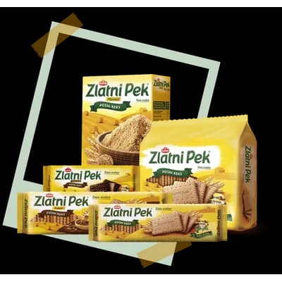 Bambi Keks Posni Zlatni Pek 420 g