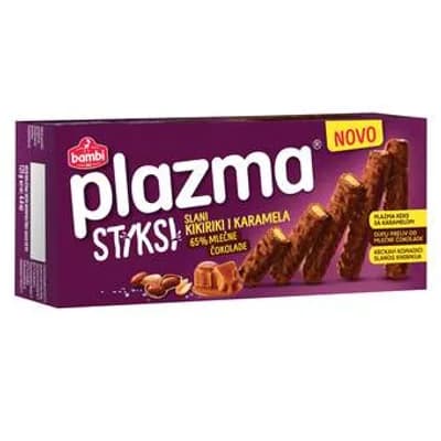 Bambi Keks Plazma Stiksi Slani Kikiriki Karamela 120 g